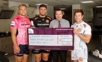 Exeter Chiefs v Exeter City raises £348 for The Exeter Foundation