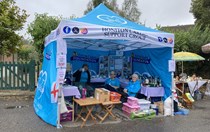 Carers group take delivery of new gazebo for fundraising events