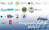 Exeter Foundation charities selected